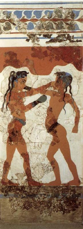 Boys Boxing,from Thera, unknow artist